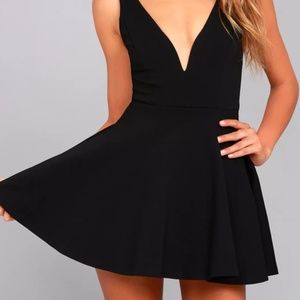 Black Skort Dress